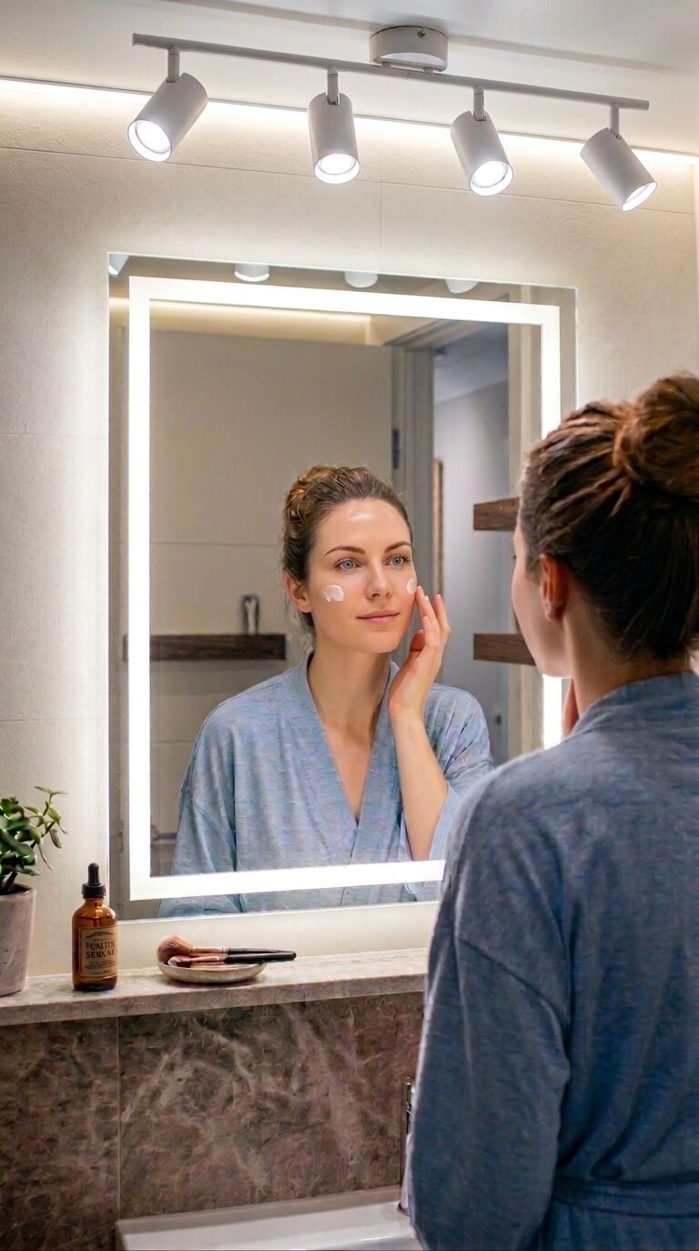 Комбинированный: свет равномерно распределен